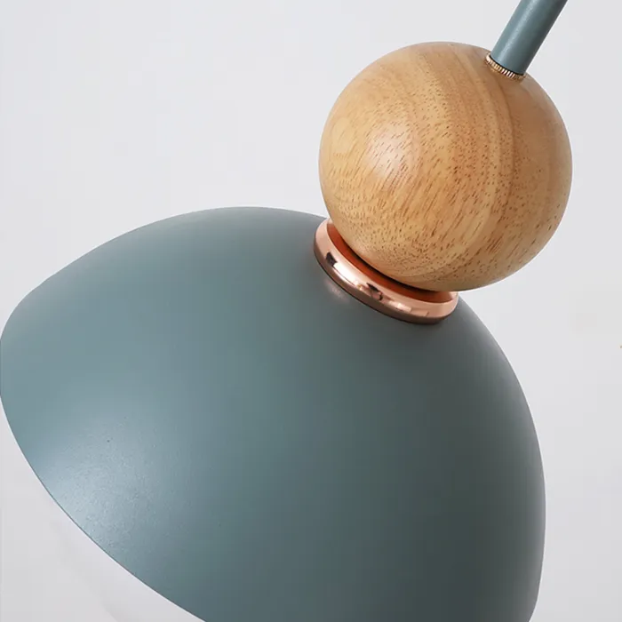Подвесной светильник POMPON WOOD Серый от ImperiumLoft