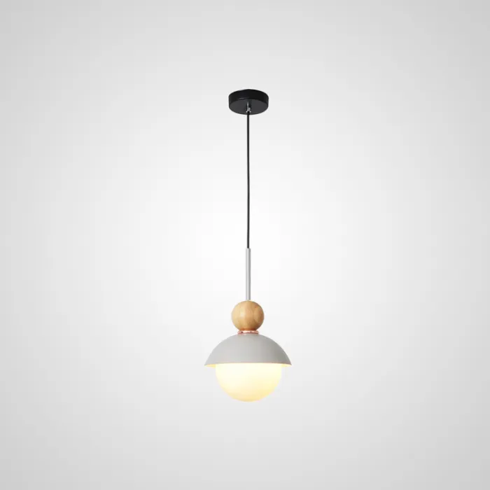Подвесной светильник POMPON WOOD Серый от ImperiumLoft