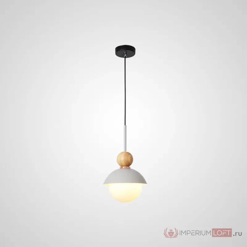 Подвесной светильник POMPON WOOD Серый от ImperiumLoft