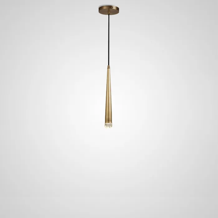 Подвесной светильник STYLUS ONE Brass H35 от ImperiumLoft