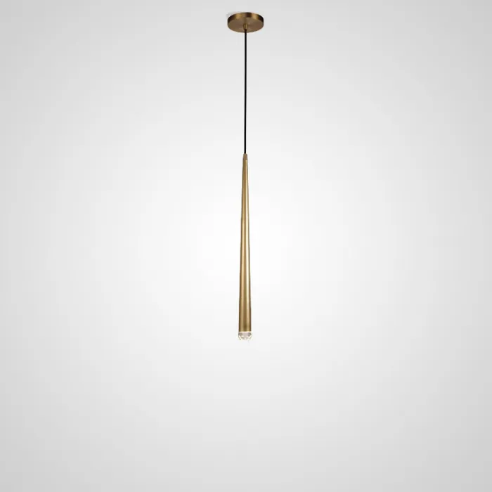 Подвесной светильник STYLUS ONE Brass H35 от ImperiumLoft