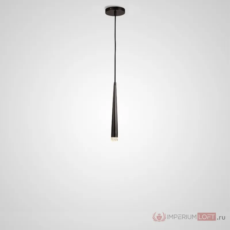 Подвесной светильник STYLUS ONE Black H35 от ImperiumLoft
