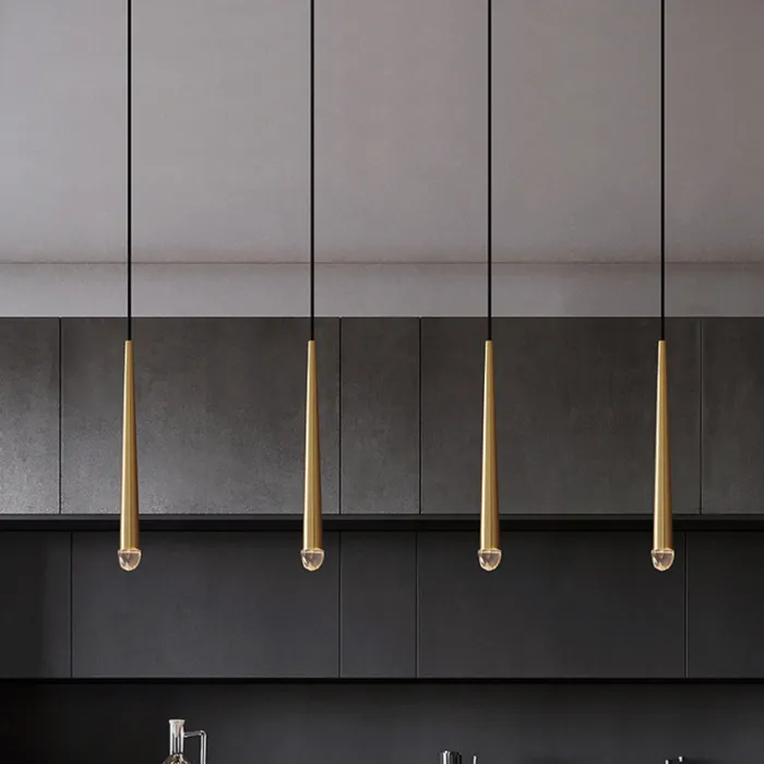 Подвесной светильник STYLUS ONE Brass H35 от ImperiumLoft