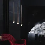 Подвесной светильник STYLUS ONE Brass H35 от ImperiumLoft