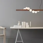 Подвесной светильник VELTA Тёмное дерево от ImperiumLoft
