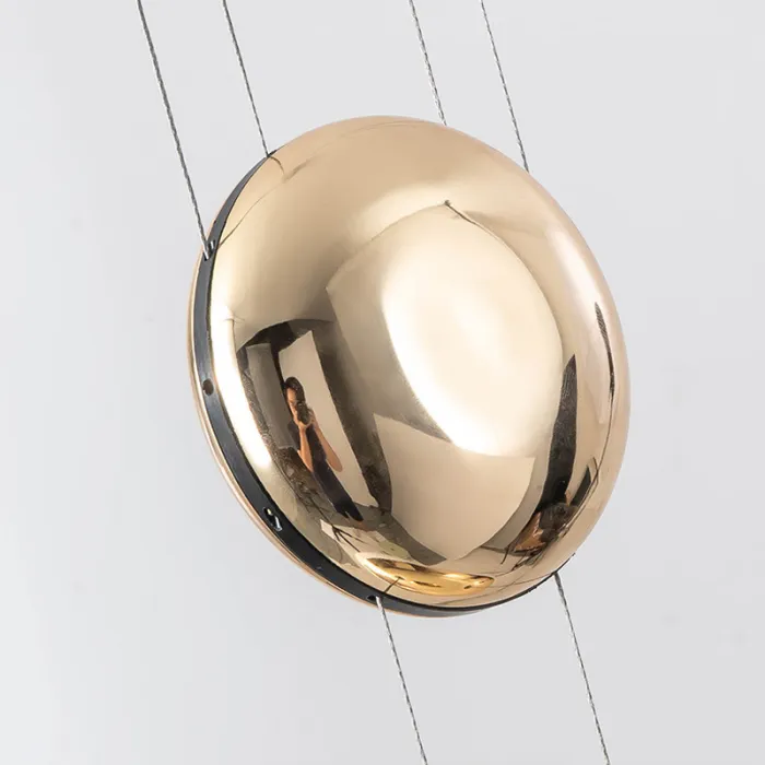 Подвесной светильник YO-YO Gold Rose от ImperiumLoft
