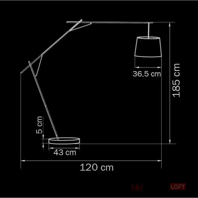 Бра BLER WALL от ImperiumLoft