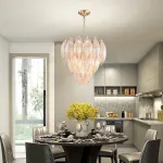 Стеклянная люстра в стиле постмодерн TIVOLI от ImperiumLoft