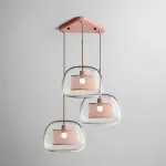 Светильник с тремя подвесами CATCH TRIO ROSE от ImperiumLoft