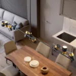 Люстра на штанге GITTAN