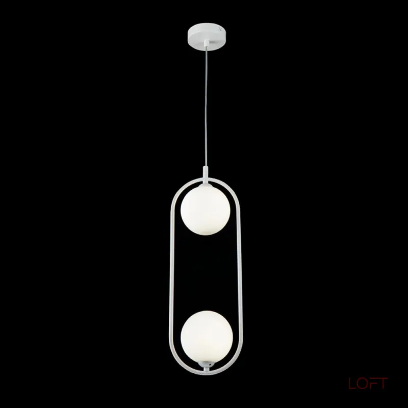 Подвесной светильник HOOP DUO BW