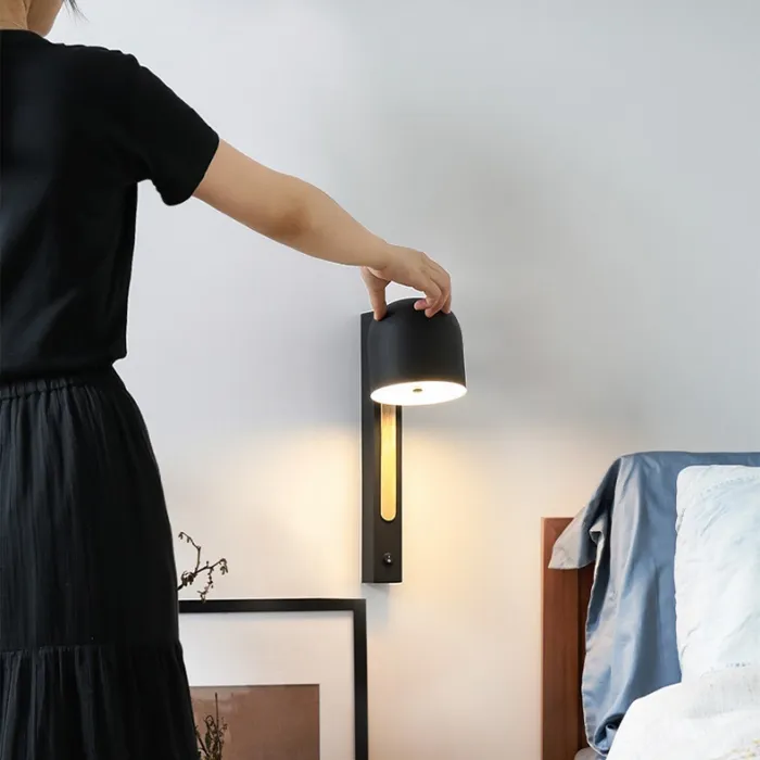 Светодиодное бра VIC WALL Black от ImperiumLoft