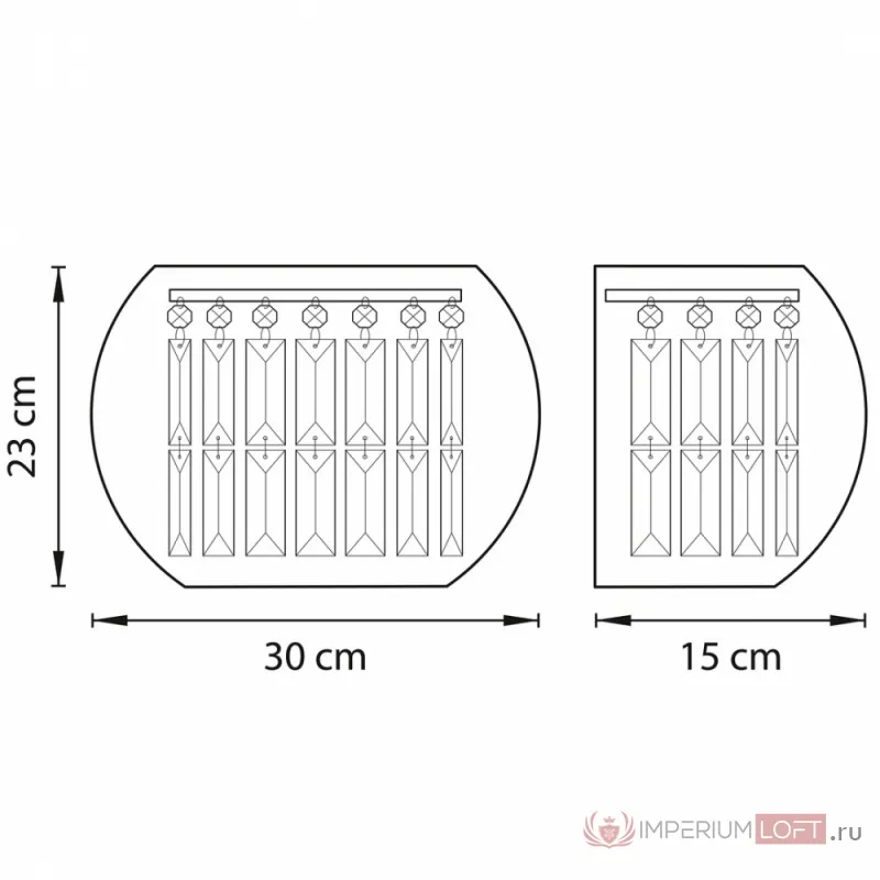 Бра SAIN WALL от ImperiumLoft