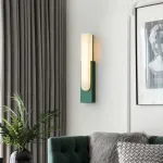Светодиодный настенный светильник с имитацией мрамора MIRCA Gold от ImperiumLoft