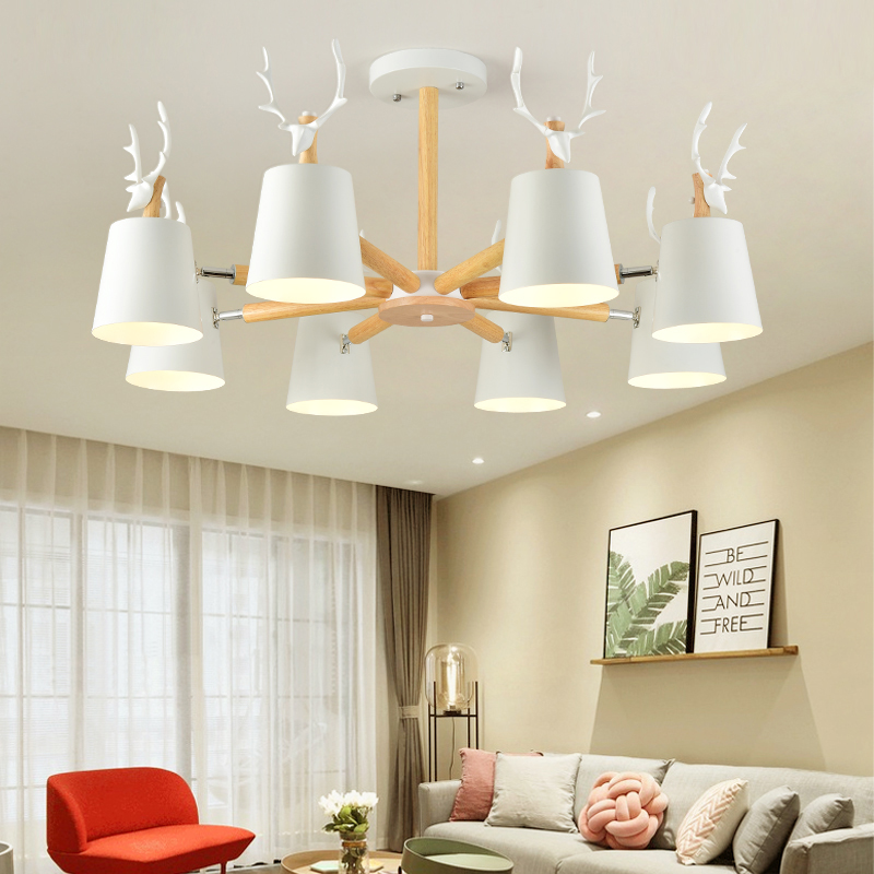 Потолочная люстра DEER B3 White Потолочная люстра DEER B3 White