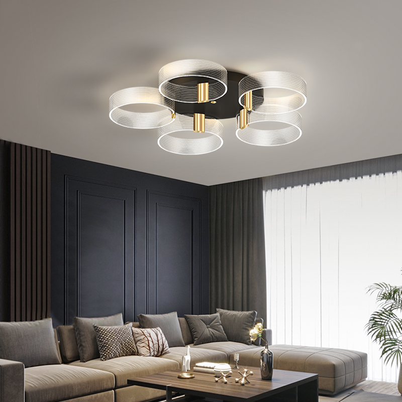 Потолочная светодиодная люстра SENSE C RINGS от ImperiumLoft