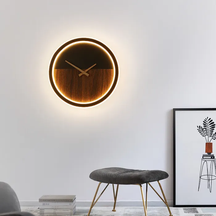 Светодиодный настенный светильник TIME WOOD ONE от ImperiumLoft
