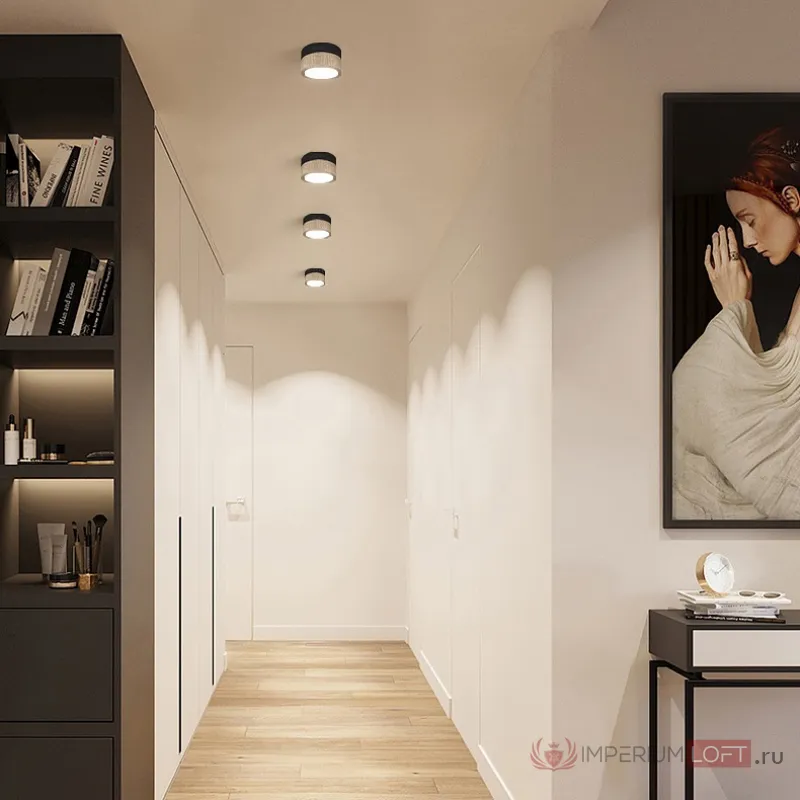 Точечный светильник FOG WOOD D14,5 White 4000К 20W от ImperiumLoft