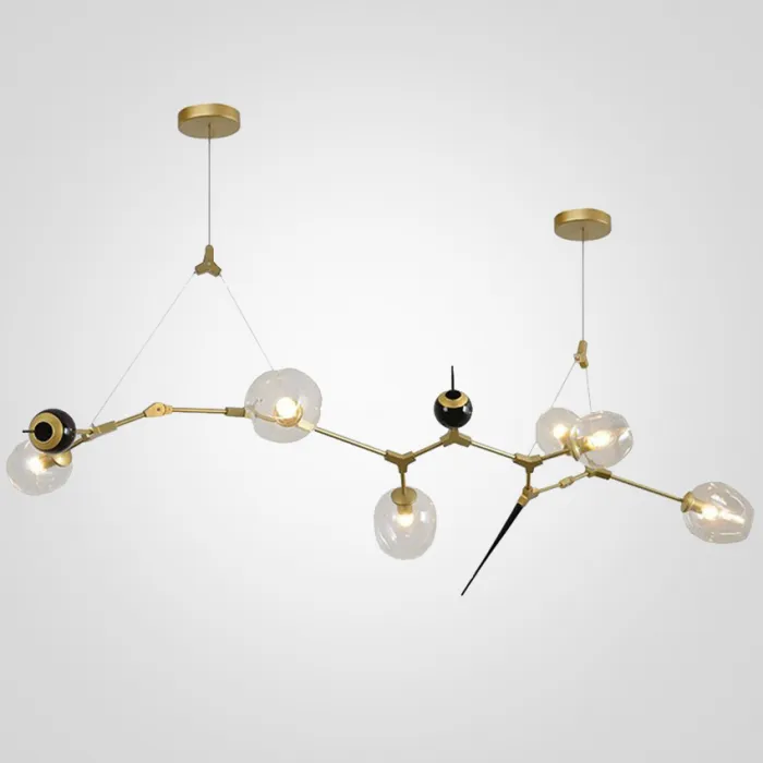 ЛЮСТРА Chandelier bubbles and thorns 6 плафонов от ImperiumLoft