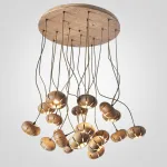 Люстра Louis Wood Led D30 Light wood от ImperiumLoft
