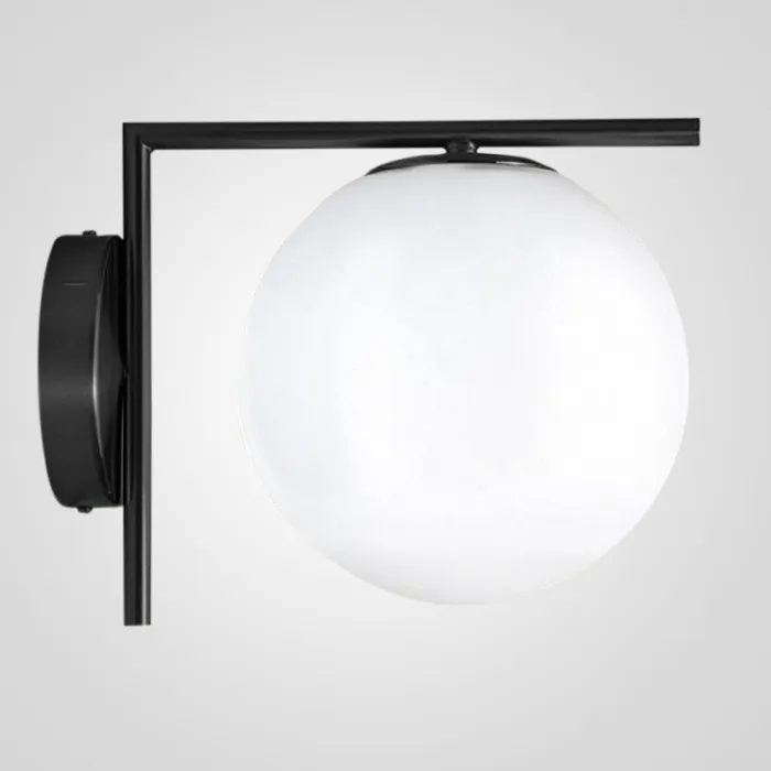 Бра IC Lighting Flos white ball IC C/W Black от ImperiumLoft