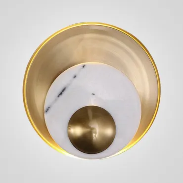 Бра Ginger & Jagger Pearl WALL LAMP round gold от ImperiumLoft
