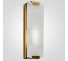 Бра Marble Rectangle Wall Lamp Brass