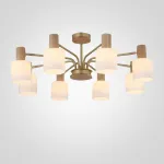 Подвесная люстра INGRID 8 glass от ImperiumLoft