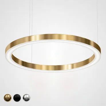 Люстра Light Ring Horizontal D100 Золото от ImperiumLoft