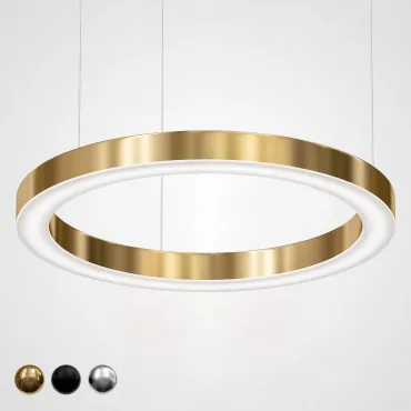 Люстра Light Ring Horizontal D80 Золото от ImperiumLoft