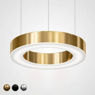 Люстра Light Ring Horizontal D30 Золото от ImperiumLoft