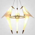 Люстра Origami Bird Chandelier 3 от ImperiumLoft