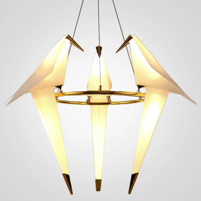 Люстра Origami Bird Chandelier 3 от ImperiumLoft