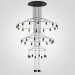 Люстра Vibia Wireflow Chandelier 0378 LED Suspension 42 lamp от ImperiumLoft
