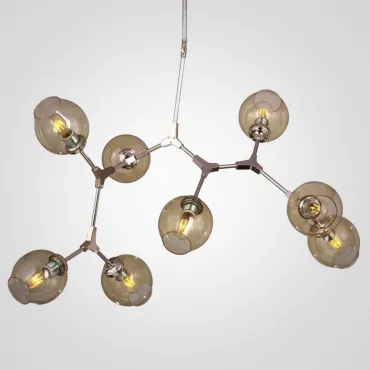 Люстра Branching Bubble Chandelier 8 Amber