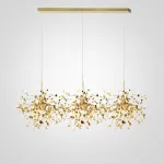 Люстра Tezani Argent Suspension Linear Gold 3 L110 от ImperiumLoft