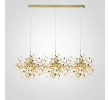 Люстра Tezani Argent Suspension Linear Gold 3 L110