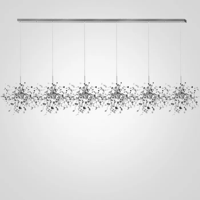 Люстра Tezani Argent Suspension Linear 6L 210 от ImperiumLoft