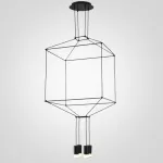 Подвесной светильник Via Wireflow polyhedral 0311 Pendan Light от ImperiumLoft