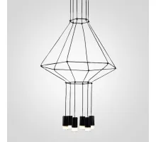 Подвесной светильник Via Wireflow polyhedral 0307 Pendan Light