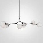 Люстра Сrumpled Bubble White Glass от ImperiumLoft