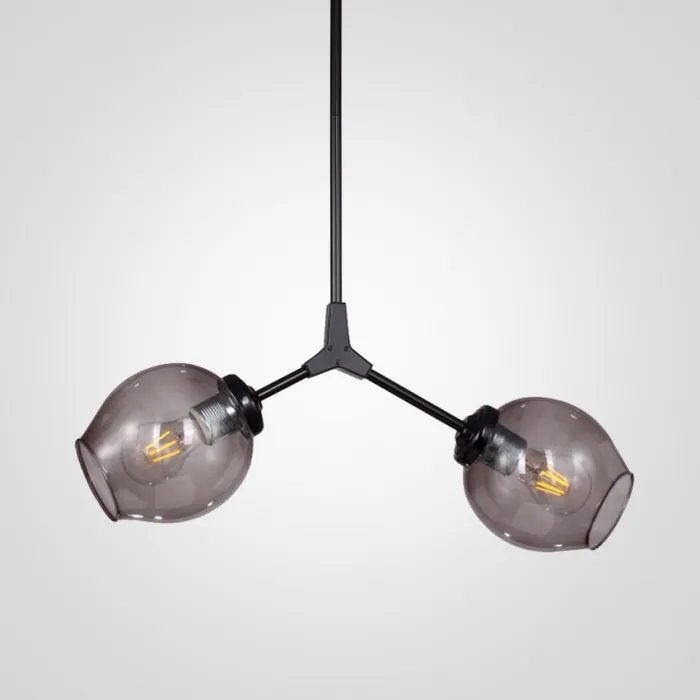 Люстра Branching Bubble Chandelier 2 Black от ImperiumLoft