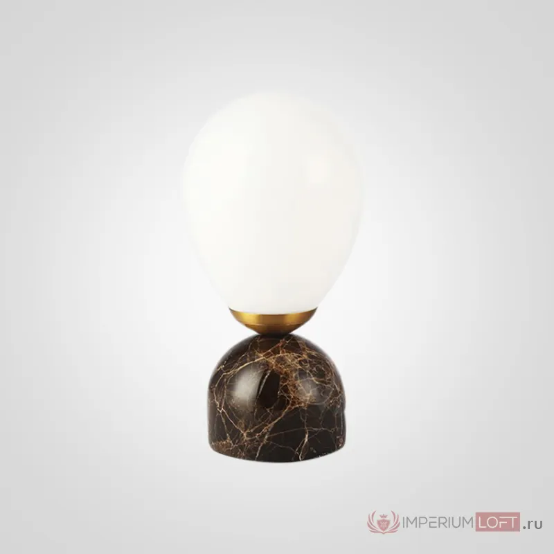 Настольная лампа Marble Fire balloon mini от ImperiumLoft