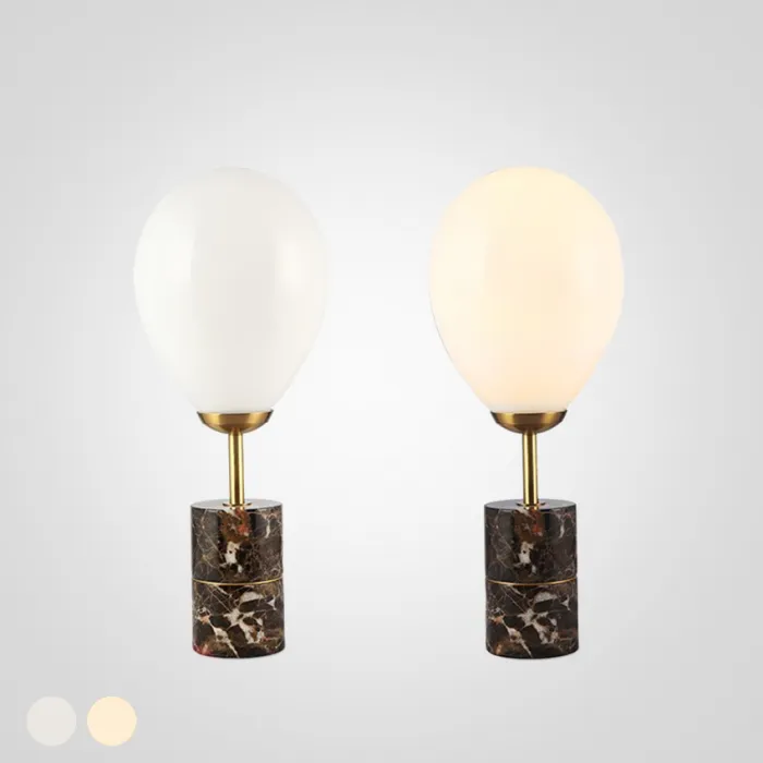 Настольная лампа Marble Fire balloon от ImperiumLoft