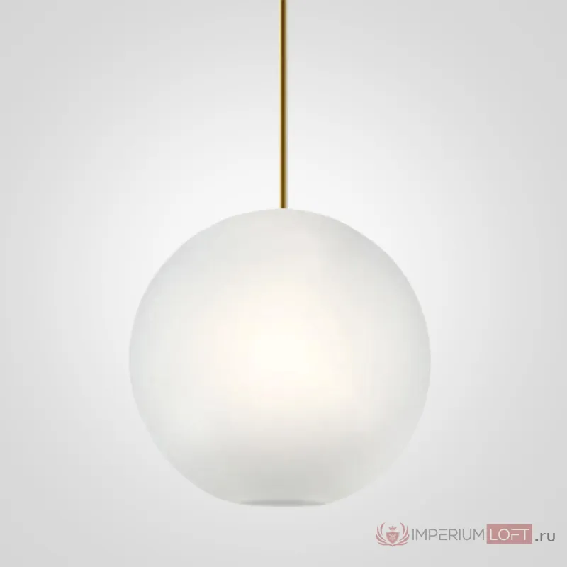 Подвесной светильник GIOPATO & COOMBES BOLLE BLS LAMP white glass 1 от ImperiumLoft