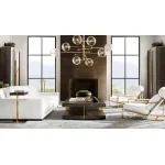 Люстра на штанге ImperiumLoft Globe Mobile 8 brass KG0835P-8 brass