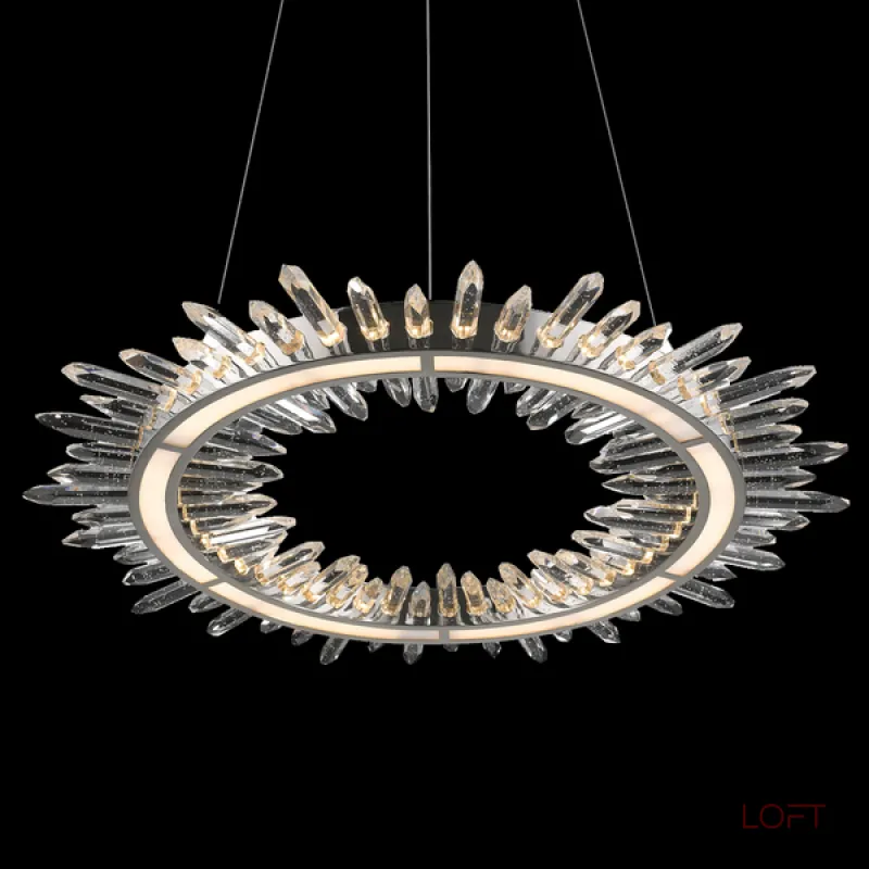 Подвесная люстра ImperiumLoft Aspen nickel P98021L nickel Подвесная люстра ImperiumLoft Aspen nickel P98021L nickel