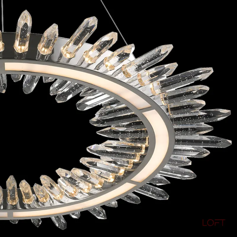 Подвесная люстра ImperiumLoft Aspen nickel P98021L nickel Подвесная люстра ImperiumLoft Aspen nickel P98021L nickel