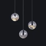 Подвесной светильник ImperiumLoft Globo 3U nickel SD3301-3U nickel