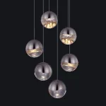 Подвесная люстра ImperiumLoft Globo 6U nickel SD3301-6U nickel